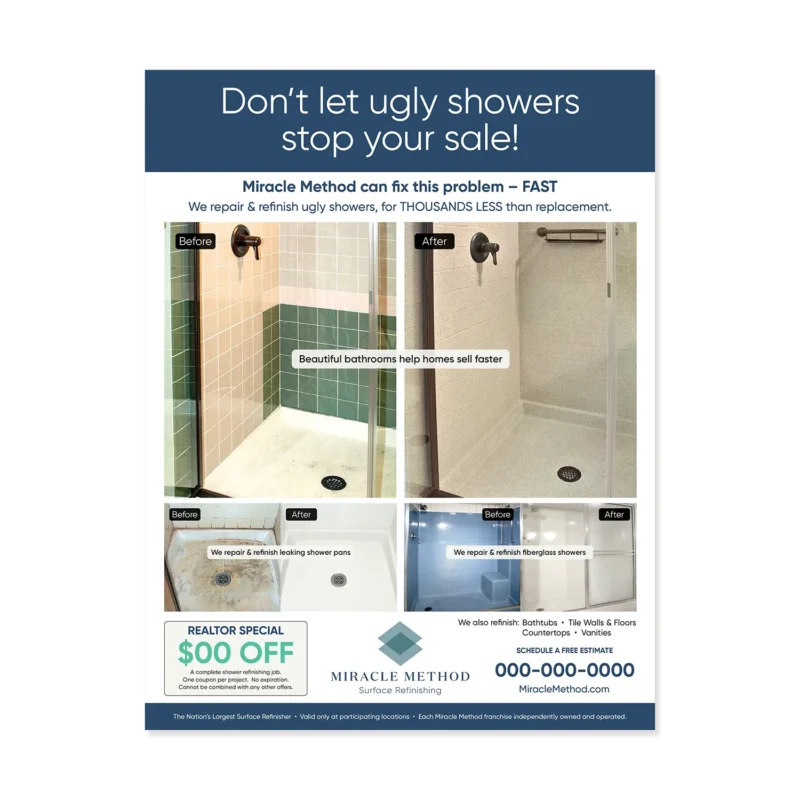 Miracle Method - Commercial Realtor Flyers