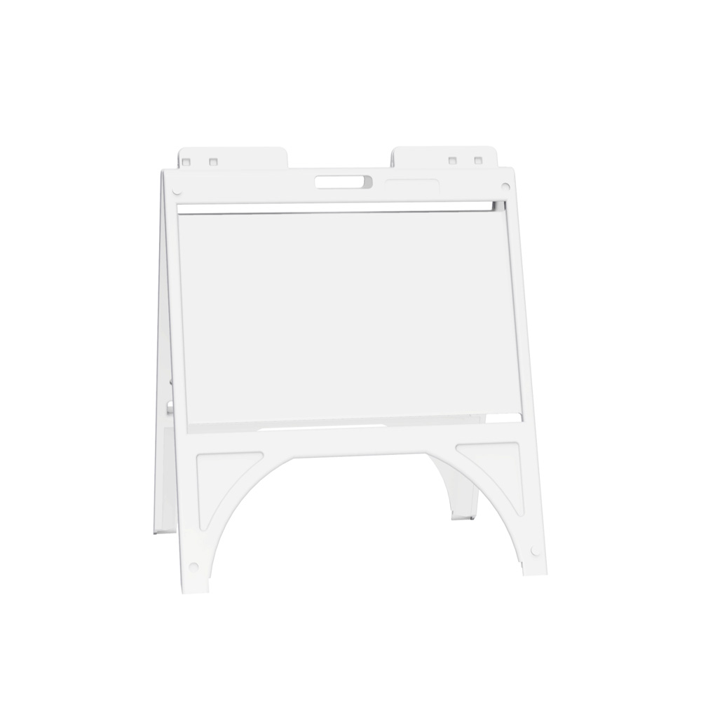blank plastic white 24" x 18" A-Frame sign