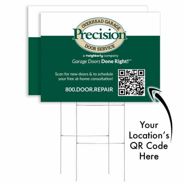 Precision-Garage-Door-Service-Yard-Signs