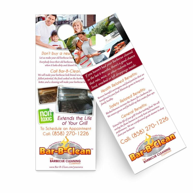Bar-B-Clean – Door Hangers
