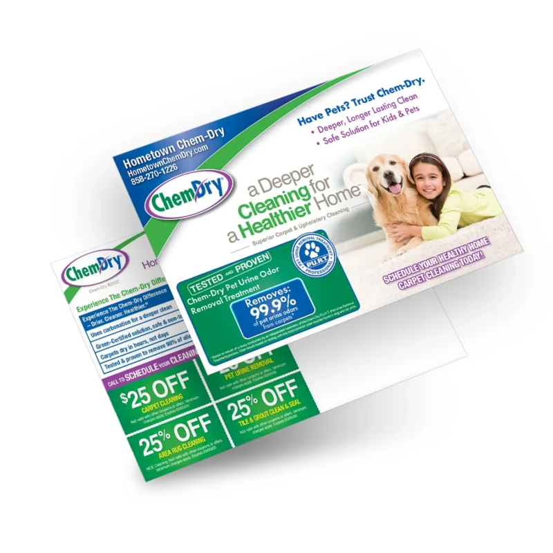 Chemdry - Postcards - 2019 Styles