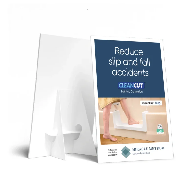 CleanCut Table Display Signs