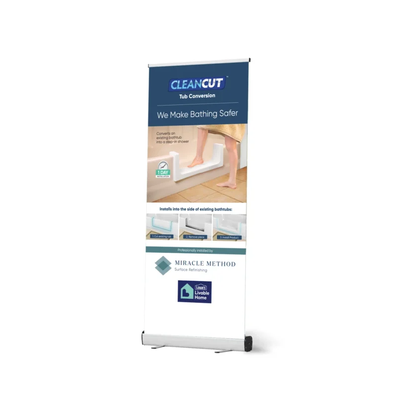 CleanCut Banner Stands