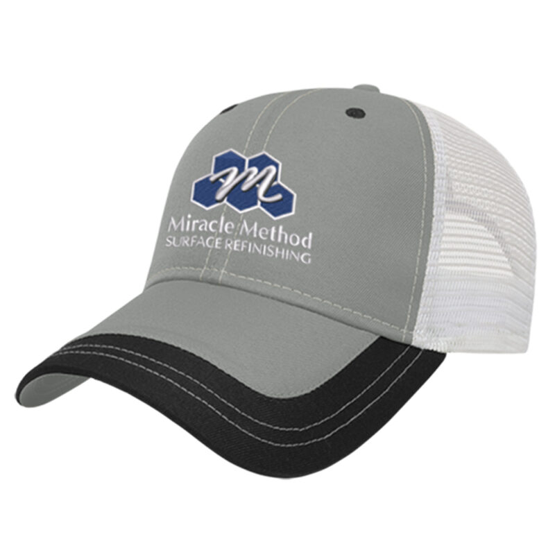 Miracle Method - Multi-Color Brim Mesh Cap