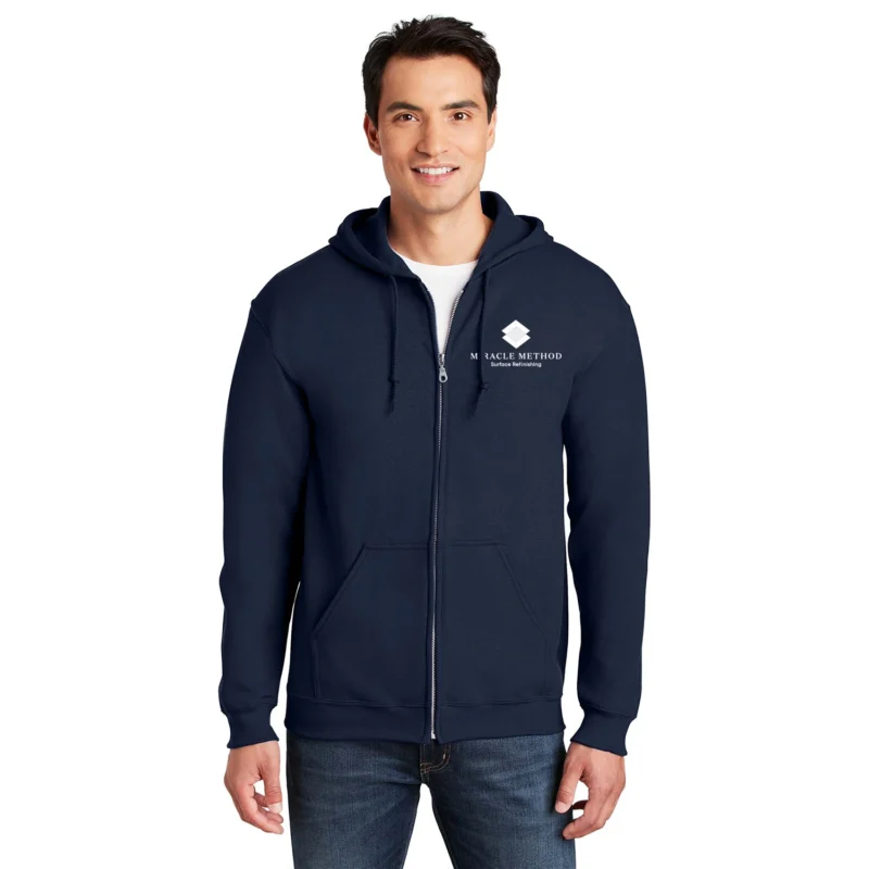 Miracle Method - Zippered Hoodie Jacket