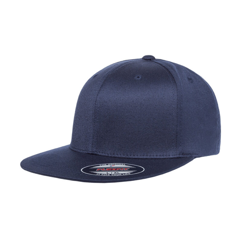 Blank Navy Blue FlexFit Field Cap