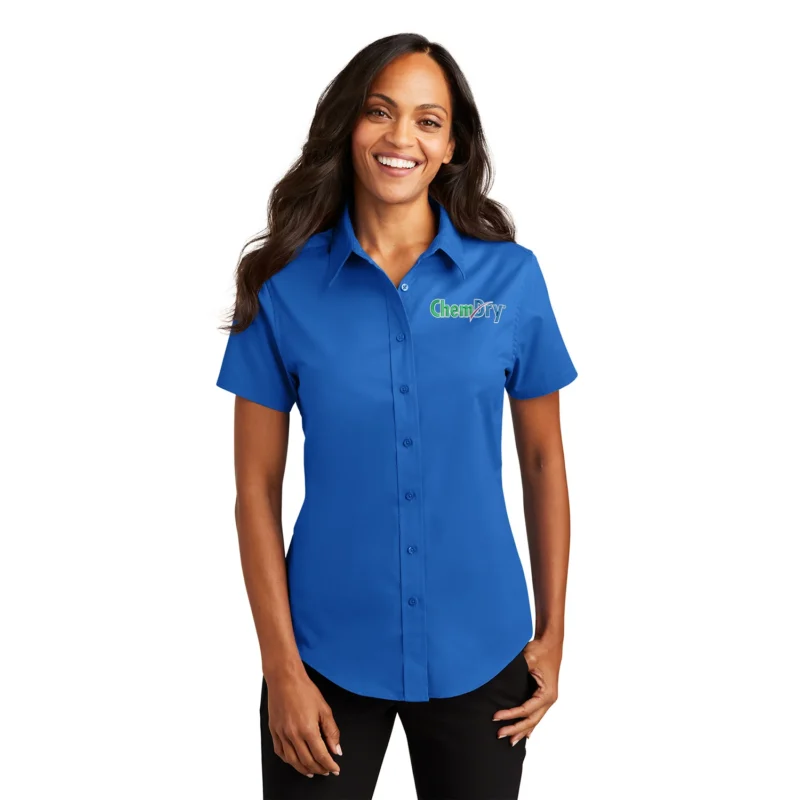 ChemDry - Women's Short Sleeve Dress Shirts