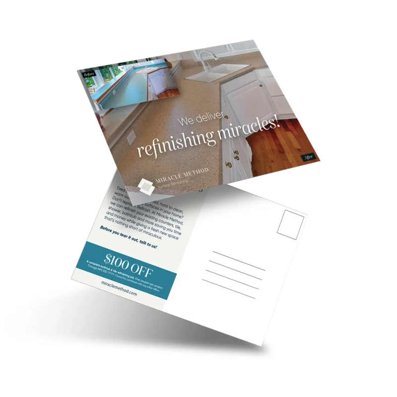 Miracle Method – Residential Postcards