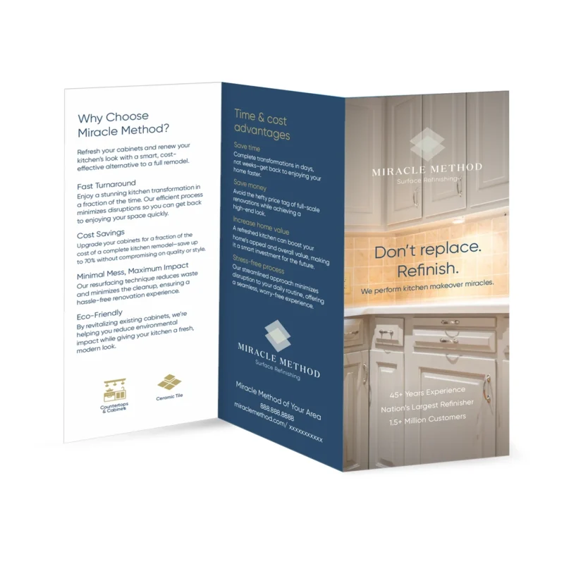Miracle Method – Cabinet Resurfacing Brochure