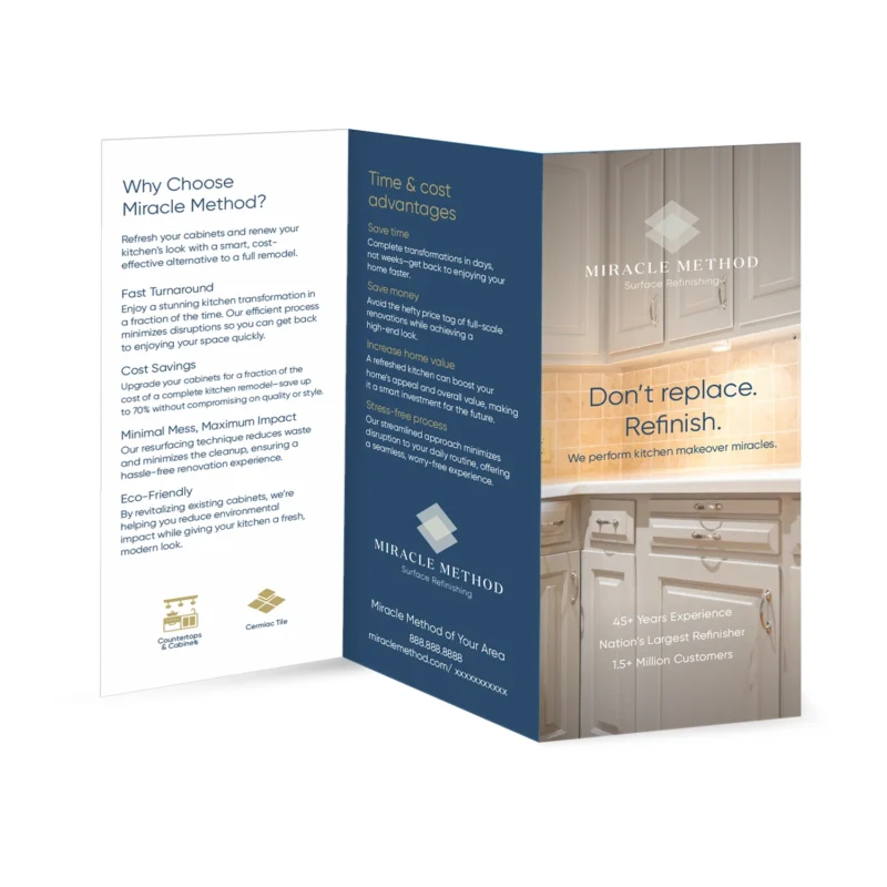 Miracle Method – Cabinet Resurfacing Brochure
