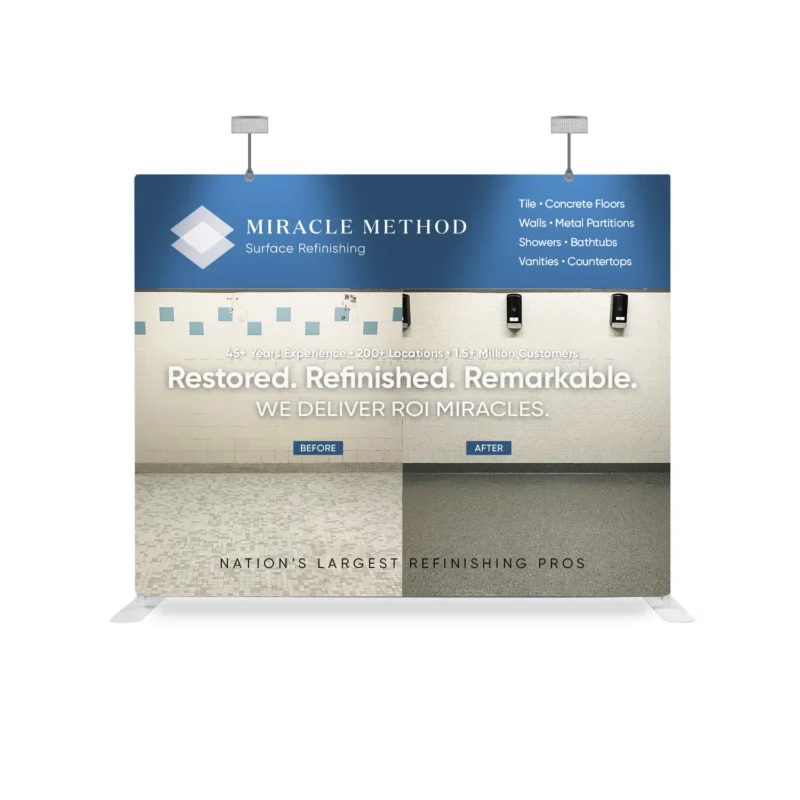 Miracle Method - Backdrop Banner Displays