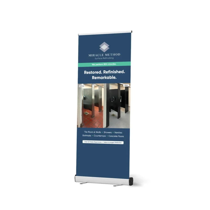 Miracle Method - Commercial Banner Stands - Image 8
