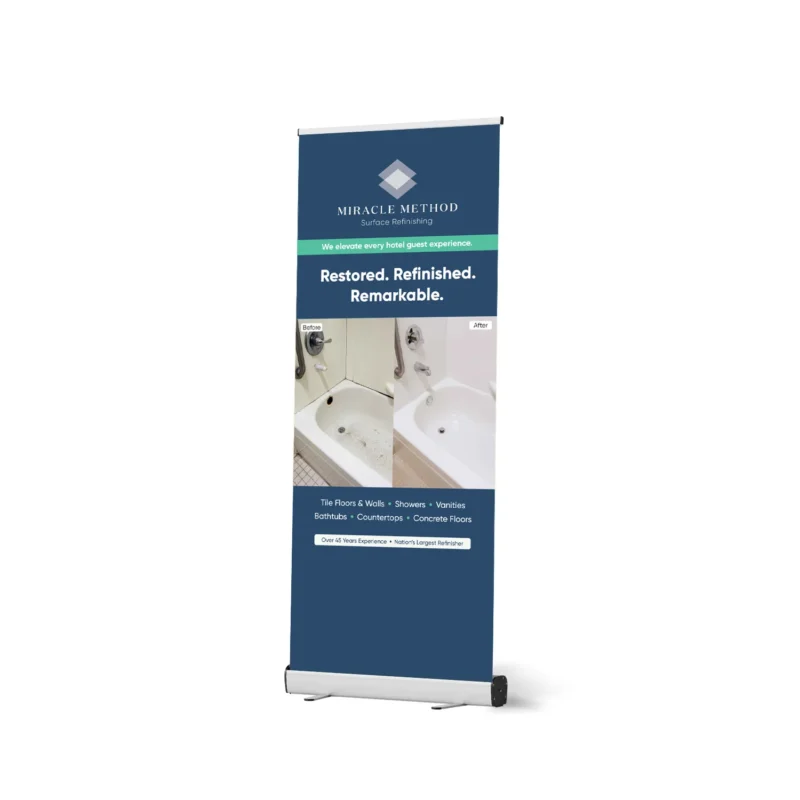 Miracle Method - Commercial Banner Stands - Image 4