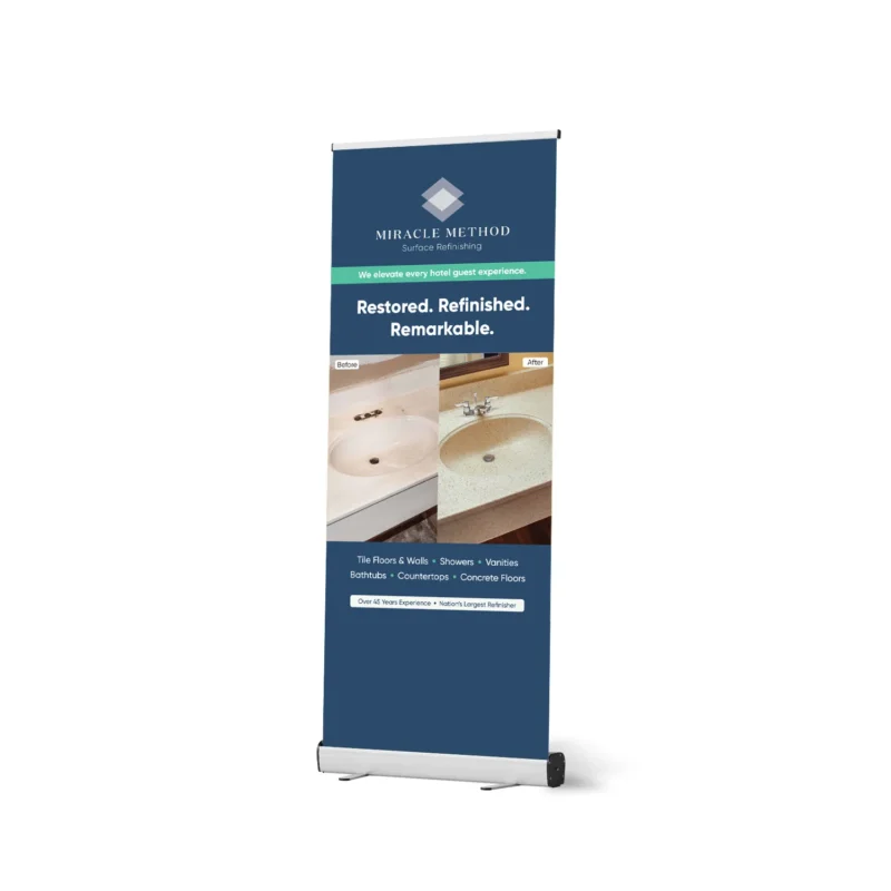 Miracle Method - Commercial Banner Stands - Image 3