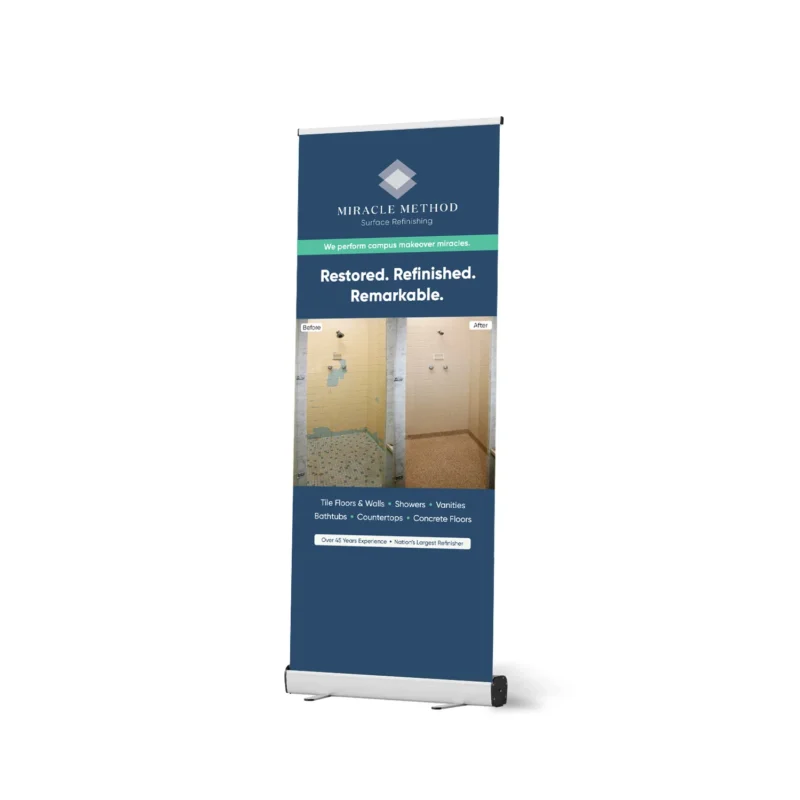 Miracle Method - Commercial Banner Stands - Image 2