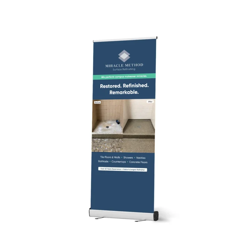 Miracle Method - Commercial Banner Stands