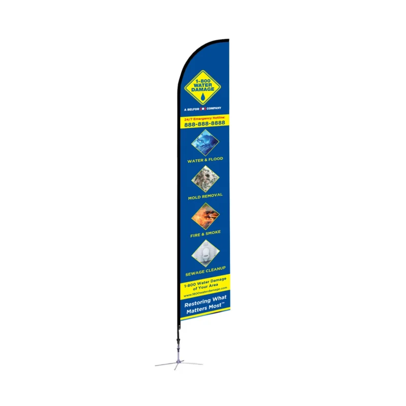 1800 Water Damage - Banner Flags
