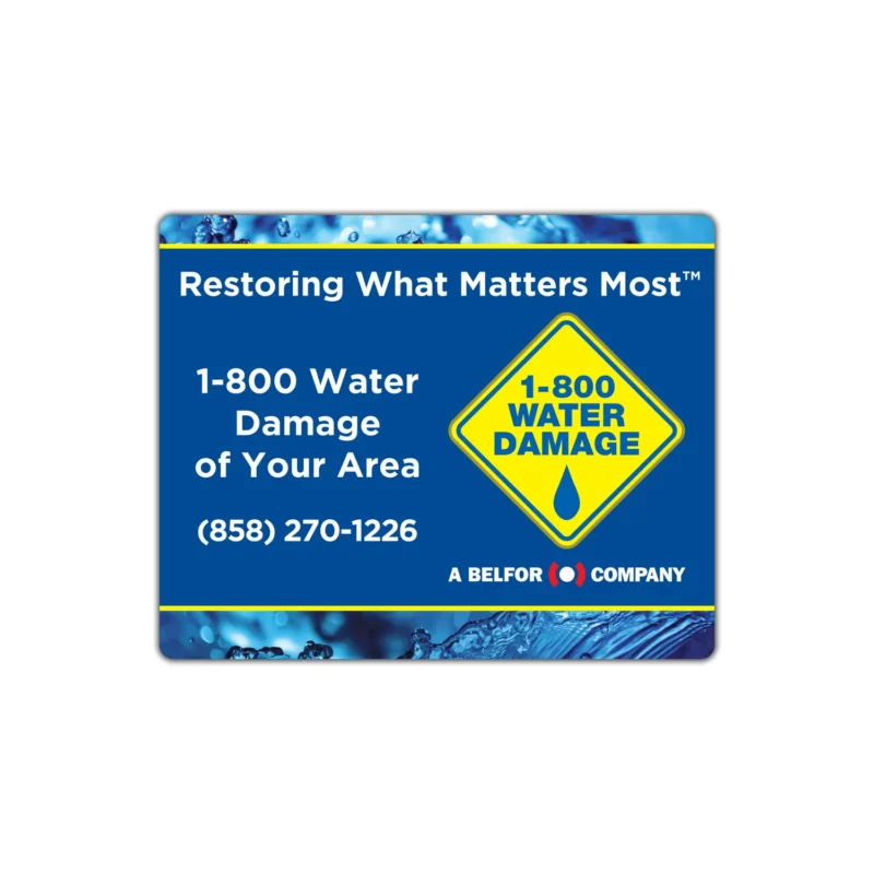 1800 Water Damage – Car Magnets