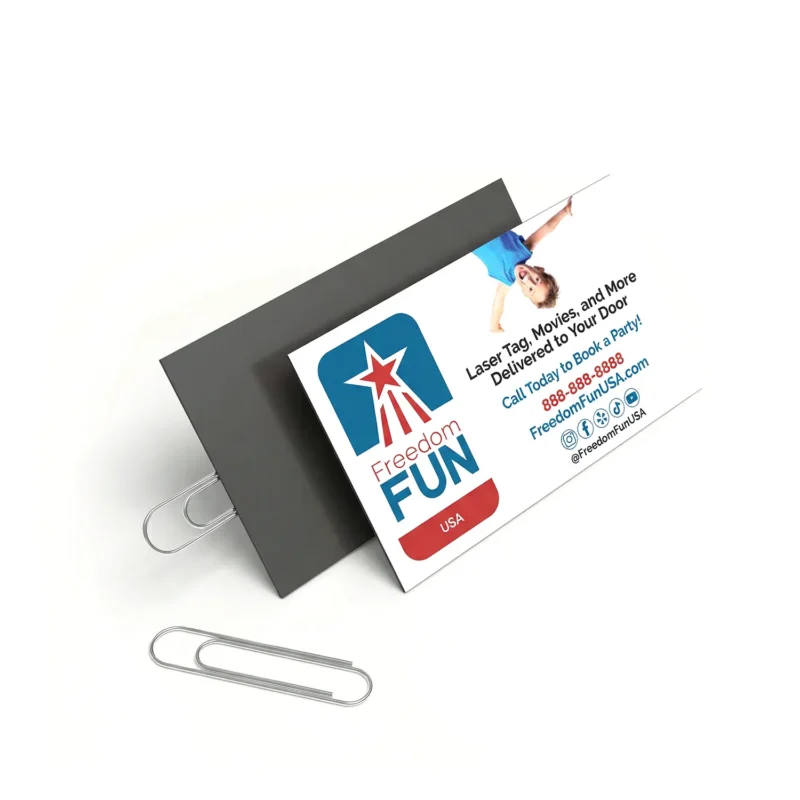 Freedom Fun USA – Magnetic Business Cards