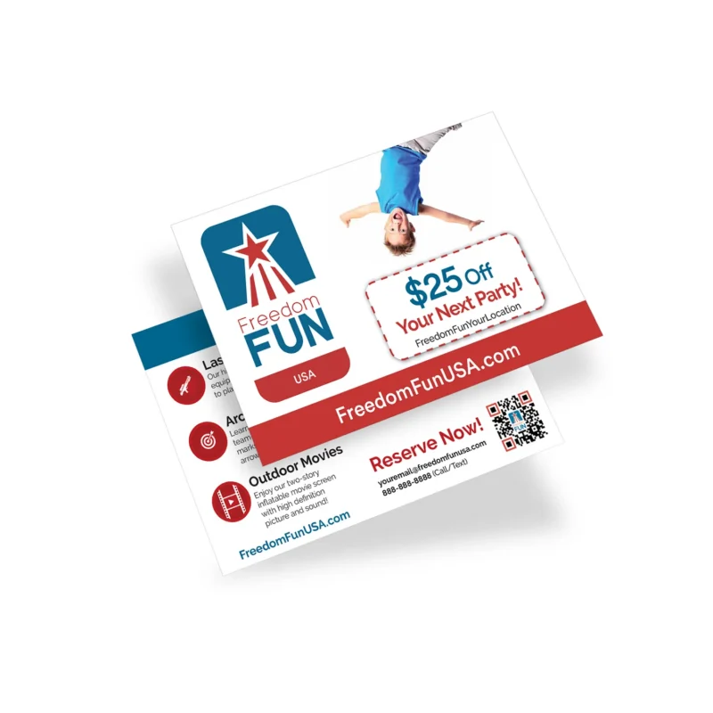 Freedom Fun USA – Coupon Cards