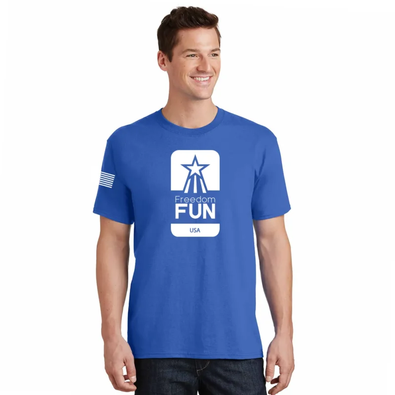 Freedom Fun USA – Shirts - White Print