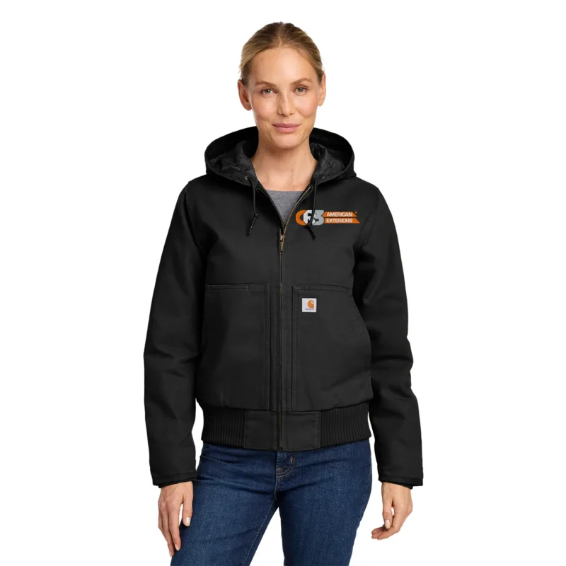 CR3 American Exteriors - Women's Carhartt Washed Duck Jacket