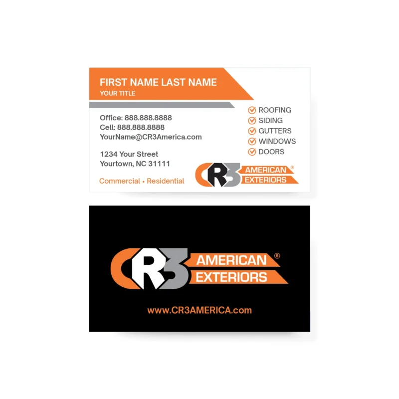 CR3 American Exteriors – Business Cards