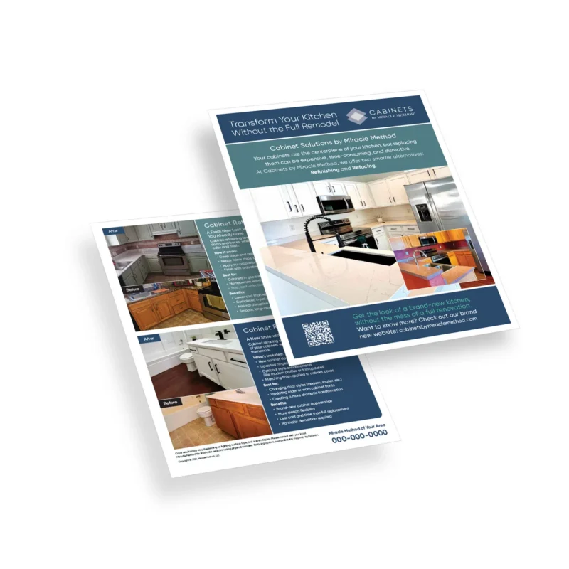 Miracle Method - Cabinets Sales Sheets